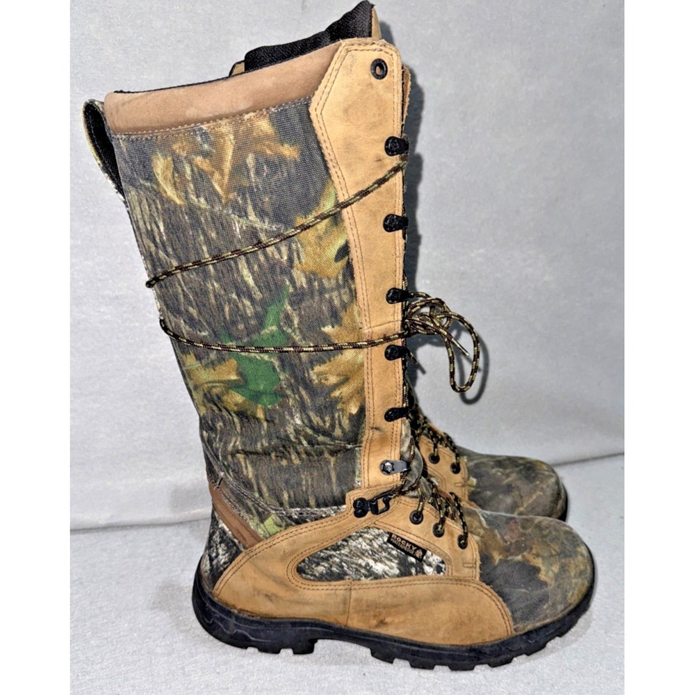 Rocky ProLight Waterproof Outdoor Camo Snake Hunting Boots Men's 11M 16" Tall